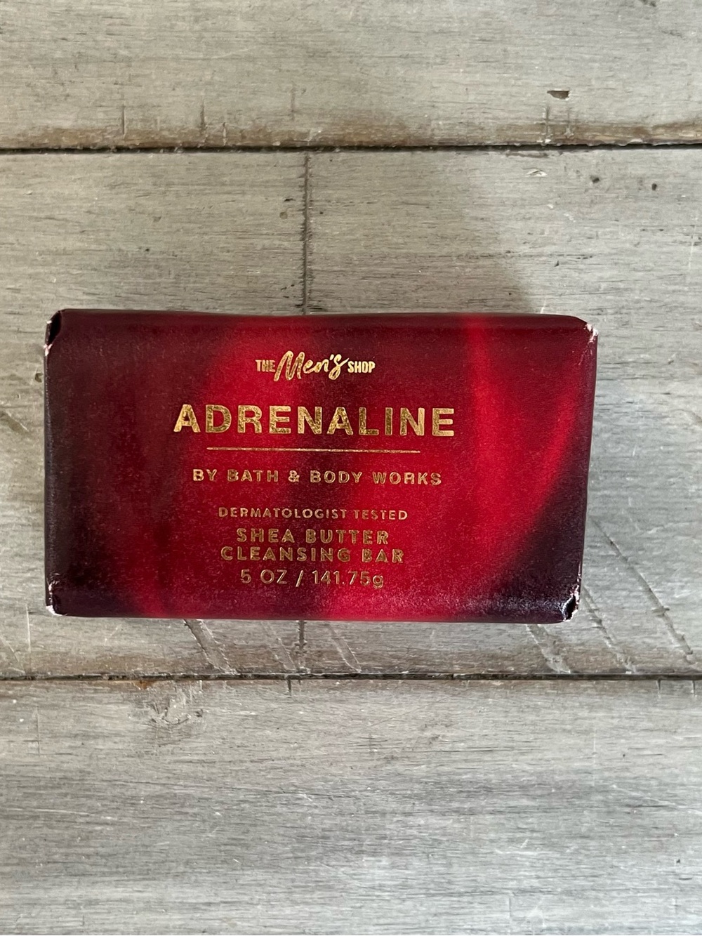 NEW Men’s Shop Adrenaline Cleaning Bar 5oz Bath and Body Works